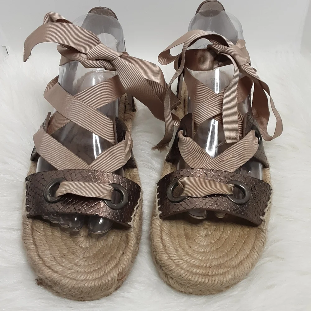 Donald J Pliner Espadrille Sandal Made in Spain.